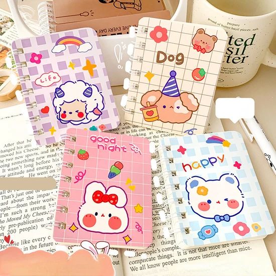 Fun and Colorful A7 Pocket Notebooks for Creative Learners Size A7 MOQ 100PCS Weight 200g Style Printed Materials Paper Trademark - Image 3