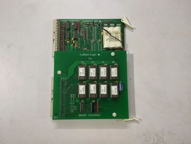 Lulham Logic 2059 & 720 Memory Board Revision Rev-2 Make: Lulham Logic Model No: 2059 & 720 Product: Memory Board Model Number 2059 & - Image 1