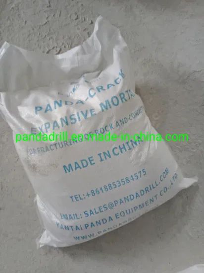 Quick Crack and Soundless Expansive Mortar Color Request Trademark PANDA Weight 20kg/Bag HS Code 82071990 Transfer Only - Image 1