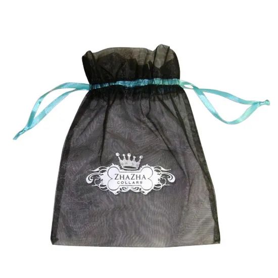 Promotional Branded Organza Bag Customized Port Shanghai Hardness Soft MOQ 500 Pieces Type Drawstring Trademark EAGLE Function - Image 1