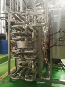 Automatic PLC Control 1000L H Milk Juice Pasteurizer Machine Dairy Processing Equipment - Image 3