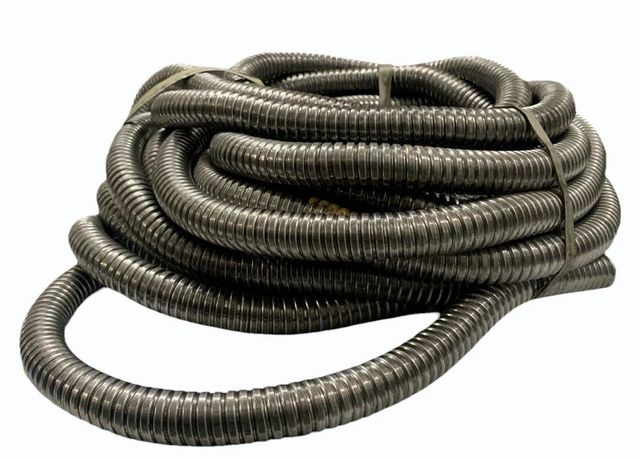 Galvanized Iron Flexible Conduit Pipes Shape Round Color Silver Thickness 25mm Diameter 1/4inch Surface Treatment - Image 3
