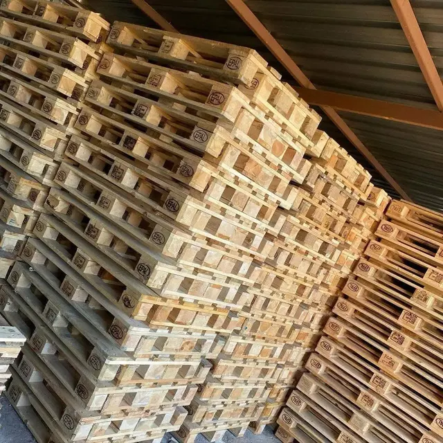 Brand New 1200x800mm Euro Standard Single-Faced EPAL Pine Wood Pallet Cheap Price - Image 5