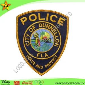 Embroidery Patch Style Sew-on Origin China Trademark OEM HS Code 58071000 Model NO. LJ-E0001 Technics Embroidered Border Merrow - Image 1
