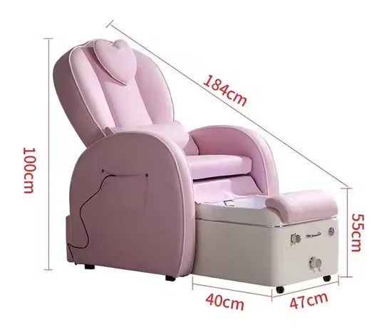 Pedicure Chair with LED Lighting - Image 2