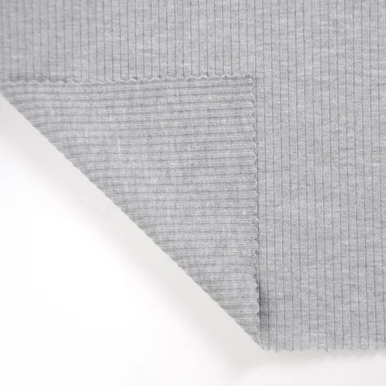 Tr Spandex 4*2 Rib Grs Poly Viscose Spandex Knit Rib Fabric Style Rib Weight 240GSM Type Rib Fabric Pattern Yarn Dyed Application Garment - Image 2