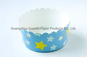 Customized Colorful Printing Round Paper Cake Baking Pans Bm-R06 - Image 5