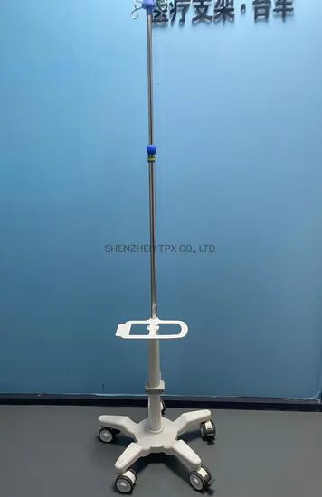 Roll Stands for Medical Device in Hospital Load 18kg OEM/ODM Yes Color White Origin China Condition New Trademark TPX Layer 1 Layer - Image 3