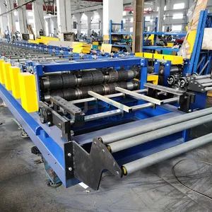 Galvanized Floor Tile Sheet Floor Deck Metal Decking Roll Forming Making Machine - Image 3