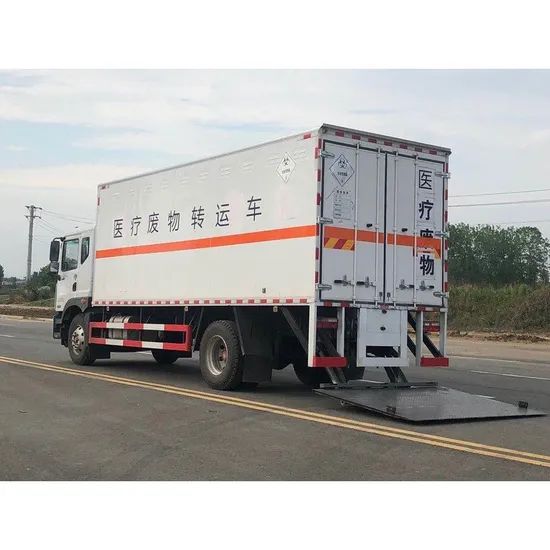 Advanced Medical Waste Transport Vehicle for Safe Disposal - Image 6