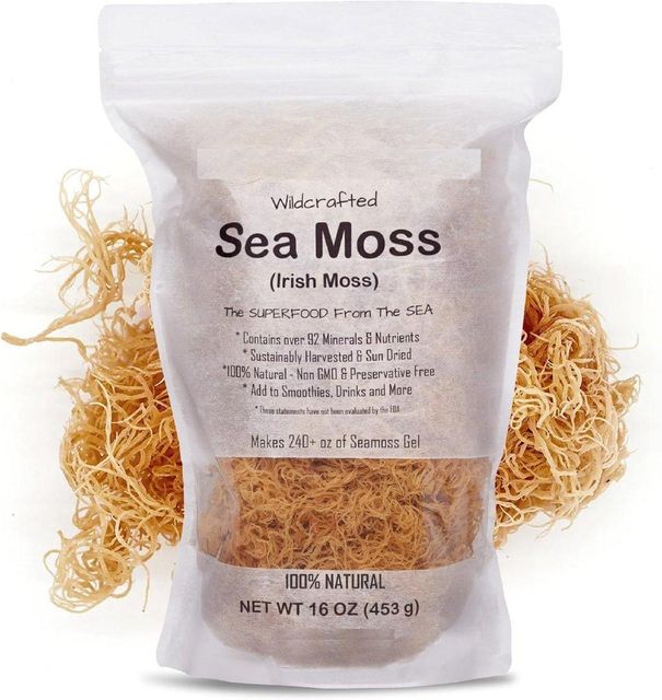 Wild-Crafted Organic Sea Moss Grade A Type Sea Moss Max. Moisture (%) 5 Product Form Powder Or Capsules Capsule Count 120 Capsules Per Pack - Image 2