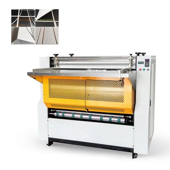 Semi Automatic High Accuracy Paper Board V and U Grooved Rigid Box Making Machine Notching Machine - Image 1
