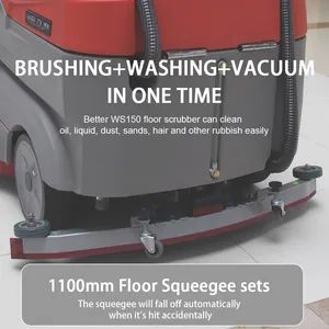 Commercial Ride-on Autonomous Cleaning Machine Electric Floor Scrubber - Image 4