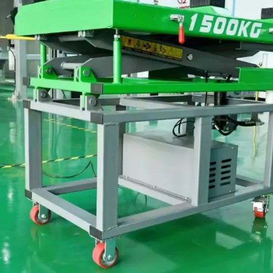 Battery Disassembling Lifting Electric Car EV Battery Lift Platform - Image 6