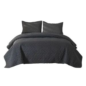 Free Sample Embroidered Sheet Set Light Weight Quilts Multi Color Quilts - Image 5
