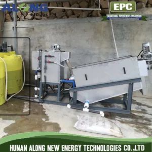 Screw Stacked Type Biogas Slurry Sludge Dewatering Machine Solid Liquid Separator Spiral Dehydrator - Image 5