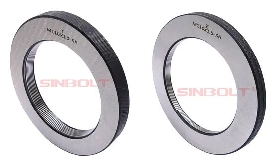 Ultra Precision Threaded Ring Gauges Resolution / Origin China Range M1-M100 Type Plug Gauge Trademark sinbolt HS Code - Image 6