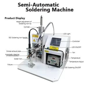 Multifunctional Semi-Automatic Soldering Station USB Data Cable Soldering Machine LED Lamp Soldering Machine - Image 4