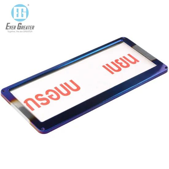 Custom Metal License Plate Frames for Car - Image 4