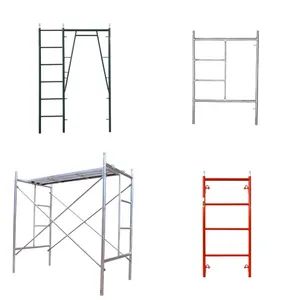 H Frame Scaffolding Galvanized Frame Layher Scaffolding Caster Wheel Construction Material - Image 5