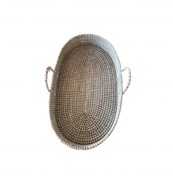 Eco-Friendly Seagrass Materials Used in Home Decor handicraft basket with custom logo ready to ship from Vietnam factory - Image 5