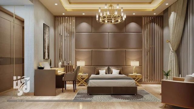 Bedroom Interior Designing Service Primary Objective Enhance Relaxation And Reflect Personal Style Design Focus Stylish, Comfortable, And Functional Bedroom - Image 2