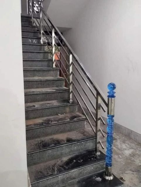 Square Spiral Staircase Width 1000 mm Thickness 1.3 MM Finish High Gloss Load Bearing FREE Stair Type Spiral Number Of Flights - Image 13