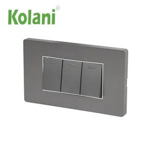 Wall Double 3 Pin Switch Socket Beads with Safety Door Brand Kolani IP Rating IP44 Trademark Kolani HS Code 85366900 Number of Holes - Image 6