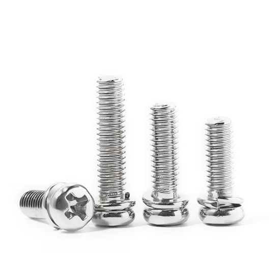 A2-70 Stainless Steel Pan Head Cross Drive Machine Screws Assemblies M3m4m5m6 - Image 3