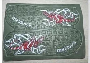 Slippers/Sandals of EVA Inner Sole Origin China Gender Unisex Model NO. WR2312 HS Code 392211990 Men Size 30cmx22cm Specification - Image 3