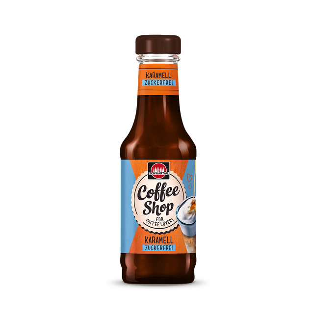 Schwartau Coffee Shop Caramel without Sugar, Coffee Syrup for Refining Coffee Specialities, 200 ml - Image 3