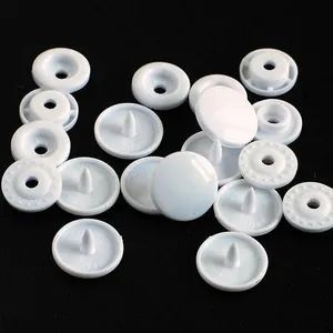 POM Snap Button for Garment, Plastic Snap Fasteners Origin Cn Shape Round Style Simple Model NO. PSB Element Fashion Stock Not - Image 1