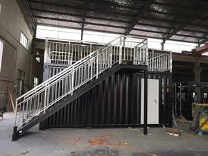 Solid Strong Coffee Shop Bar Made by Container Houses Exhibition Shop - Image 3