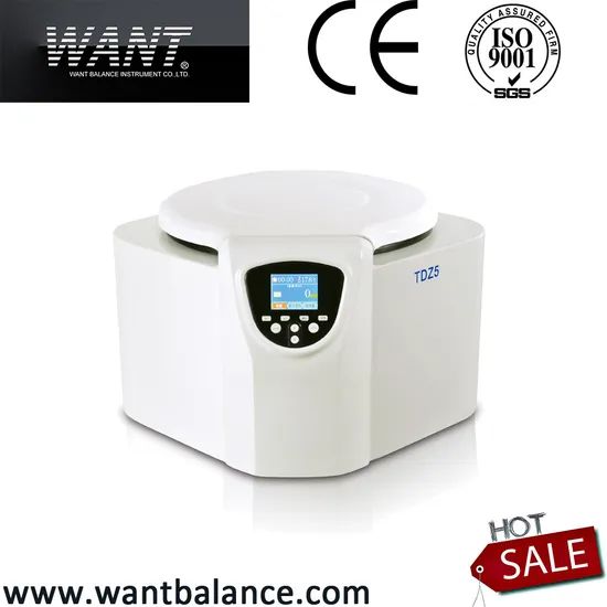 Bench Top Blood Plasma Centrifuge Trademark WT Material Steel Model NO. TDZ5 Structure Desktop HS Code 8421199090 Max Speed - Image 1