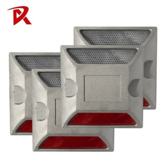 Aluminum Retro-Reflective Road Studs Reflectors Weight 320g Model NO. LDD5 Certification CE HS Code 76161000 Trademark Roadsafe - Image 1
