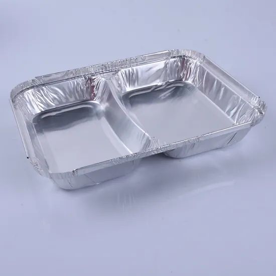 Premium 2 Compartment Aluminum Foil Food Storage Containers - Image 5