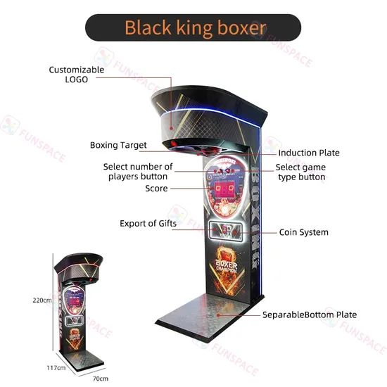 Coin Operated Games Kicking Hit Hammer Punch Gaming Amusement Arcade Boxing Game Machine - Image 6