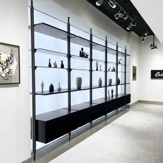 Royal Metal Customizable Minimalist Metal Display Shelving and Wine Racks - Image 4