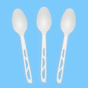 6.1 Inch Cpla Spoon Disposable Tableware Manufacturer Age All Weight 4.3G Folded Unfolded Color Multicolor HS Code - Image 4