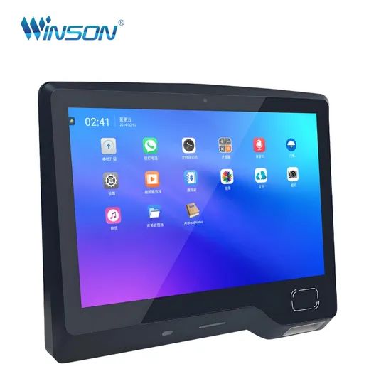 High Quality Black 10-Inch Dynamic Lens Wall-Mounted POS Systems for Card Reader - Image 2