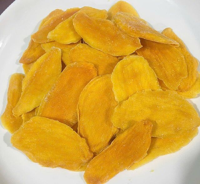 500gr Soft-Dried (Sweetened) Keaw mango Delcious and healthy snack with special offer price - Image 1