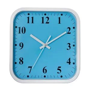 Minimalist Design Plastic Frame Precise Timing Simple Style Wall Clock - Image 2