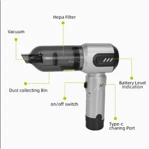 Lightweight Cordless Handheld Vacuum Cleaner for on The Go Car Maintenance - Image 3