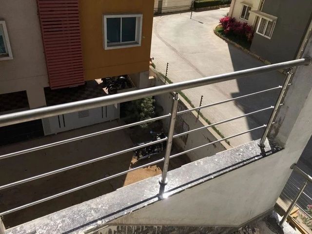Stainless Steel Balcony Railing, For Home Thickness 16mm Height 3.5 Feet Item Position Balcony Usage/Application Home Design Style Modern And - Image 2