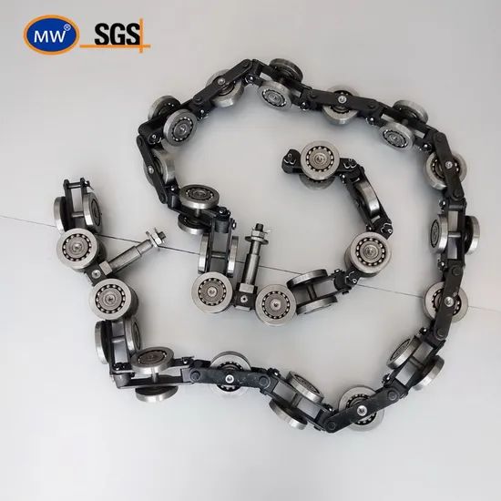 Professional Powder Coating Production Line QXG Forged Overhead Industry Conveyor Chain for Painting Lines - Image 2