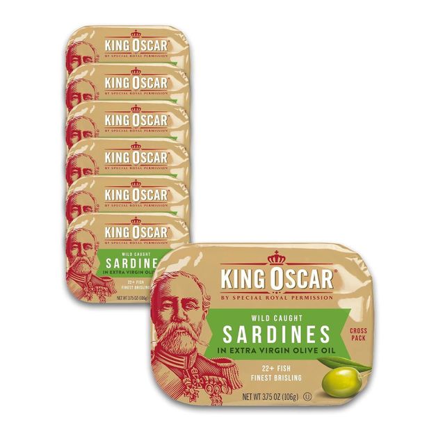 Ready to Serve King Oscar Sardines for Convenient Lunches and Tasty Seafood Dishes at Home or While Traveling – product photo 5, product detail gallery