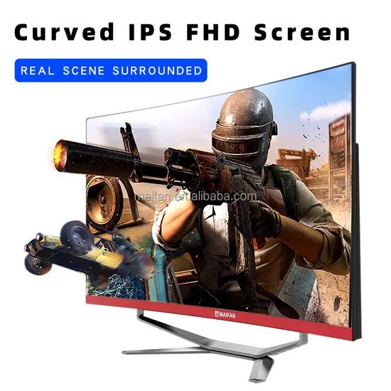 27 Inch Cheapest Computer 75Hz 144Hz Gaming Curved Screen - Image 3