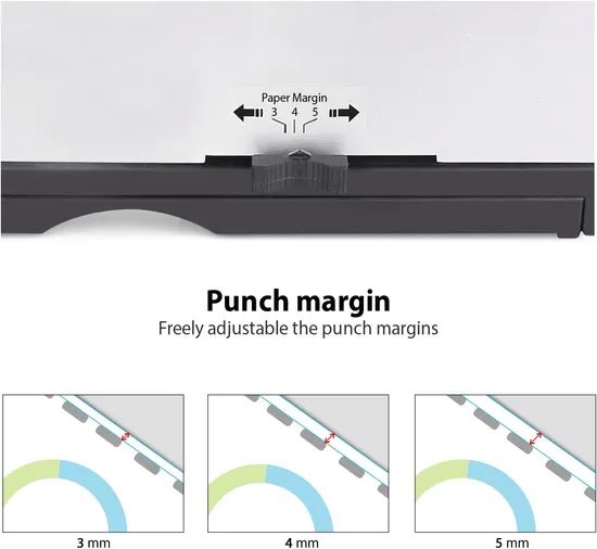 21-Hole Comb Bindings Spines Book Comb Machine for Letter - Image 3