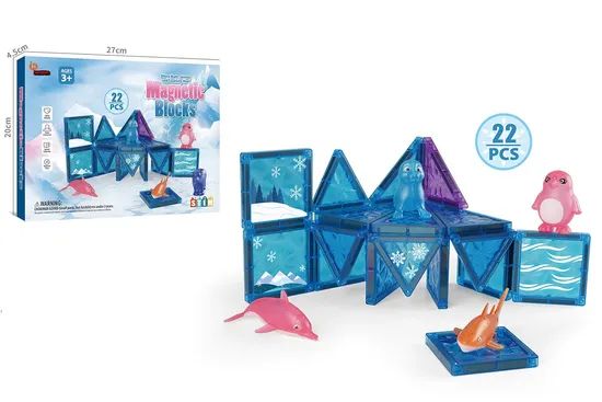 3D Magnet Puzzles Stacking Blocks for Boys Girls Material PP Package Set Origin China Trademark No Model NO. J058 HS Code - Image 6
