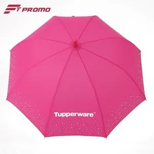 Apolo Auto Open Straight Umbrella for Printed Size 23*8k Origin China Fabric Pongee Certificate SGS Anti UV Anti UV Model NO. - Image 5